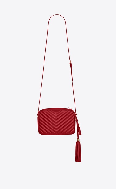 LOU camera bag in matelassé leather